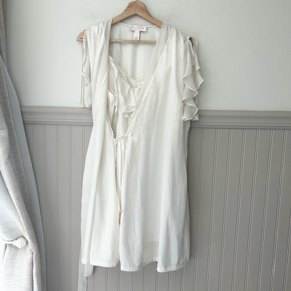 Oscar de la Renta Other - Vintage Oscar de la Renta Designer Medium Ivory Lingerie Set and Matching Robe